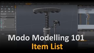 Modo Modelling: Item List