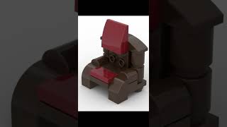 How to build a chair in Lego #instructions #lego