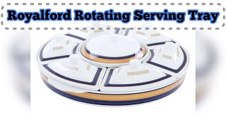 Royalford Rotating Serving Tray || Unboxing Dude || Food And Travel By Shazjango