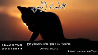 Die Situation der Tiere am Tag der Auferstehung   Referent: Abdullah Abu Yunus