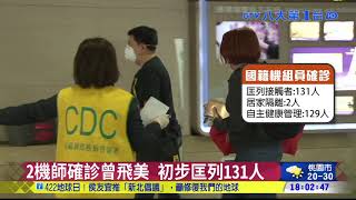 2國籍貨機機師確診 感染源不明 八大民生新聞 2021042011