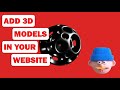 How to Add 3D Model in React JS Using React Three Fiber | Interactive 3D in React #3d #3dmodel