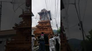 高尾神社春祭り　久保屋台