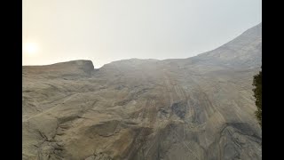 Rappelling a 3000 foot rope off El Cap!