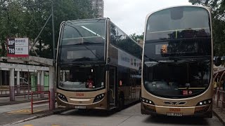 Hong Kong Bus KMB ATENU672 @ 46X 九龍巴士 Alexander Dennis Enviro500 MMC顯徑-美孚