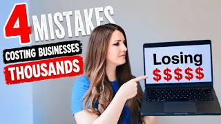 4 (easy fix) Mistakes that cost Business Owners/CEOs THOUSANDS