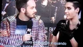 Entrevista de DIdi com Tokio Hotel - MTV Brasil - Parte 2
