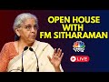 Open House With Finance Minister Nirmala Sitharaman LIVE | Decoding Union Budget 2024 | N18L