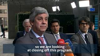 President Centeno on the ECB, Greece and the ESM