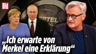 „Angela Merkel war für Putin nützlicher als Schröder!” | Hans-Ulrich Jörges bei Viertel nach Acht