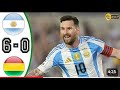 Messi hattric Argentina vs Bolivia 6 0   All Goals   Extended Highlights   2026 FIFA World Cup