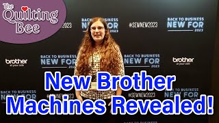 New Brother Sewing Machines! Luminaire XP3, Artspira App, NS2850D, and More! - Live from Nashville