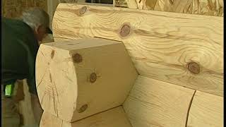 How to Install Saddle Notch Corners with Log Siding