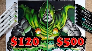 $120 vs $500 MARKER Art | Arteza vs Pro Marker - Which Is WORTH IT..?