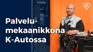 Tällaista on palvelumekaanikon työ K-Autossa – konkarin sanoin  💪 🚙 ⎪Duunitori