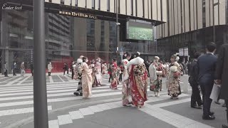 Sejin Shiki  Japanese Adult ceremony  成人式