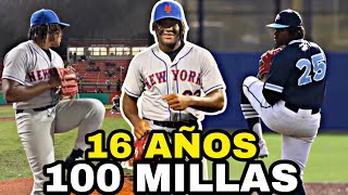 TE SORPRENDERÁS con ESTE PITCHER DE 16 AÑOS que LANZA 100 MILLAS