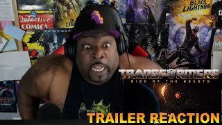 TRANSFORMERS RISE OF THE BEASTS Official Trailer Reaction