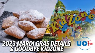 Universal Mardi Gras 2023 Concert Lineup \u0026 More + Saying Goodbye to KidZone