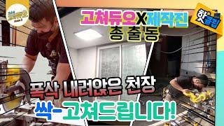 천장이 무너진 집을 고쳐라! 천장 수리 대 작 전..! [#고쳐듀오] / YTN 사이언스