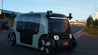 Robotaxis hit Las Vegas Strip, ahead of Amazon-owned Zoox first public roll out