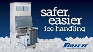 Follett Ice•DevIce ice dispenser bin vs slope front ice bins