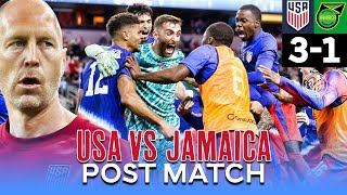 USMNT vs Jamaica Nations League Reaction | Men in Blazers post-match