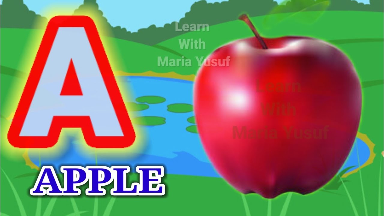 A For Apple B For Ball | Abcd,phonics Song | Abcd,alphabet | Abcdef ...