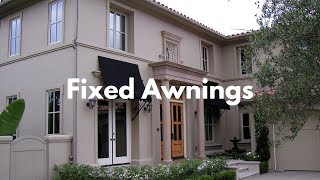 Fixed Awnings