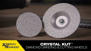 Crystal Kut™ Diamond Grinding \u0026 Cutting Wheels