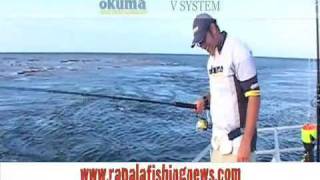 Mark Berg catches huge fish with Okuma V-System Spinning Reel