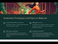 Introduction to Malaysian Animation