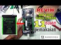 reviw batrey rakkipanda 11 bulan pakai di redmi note 8