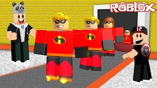 İnanılmaz Aile Fabrikası Kurduk!! - Panda ile Roblox 4 Player Superhero Tycoon