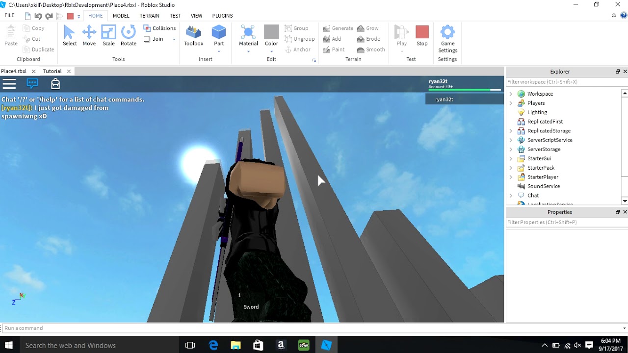 Falldamage Roblox Scripting Tutorial Youtube