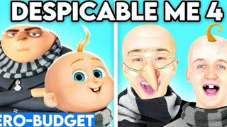 DESPICABLE ME 4 WITH ZERO BUDGET! (Minions Despicable Me 4 MOVIE PARODY)