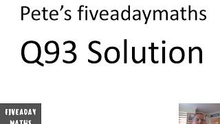 Q93 Solution