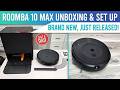 First Impression's New! Roomba Combo 10 Max robot + AutoWash Dock Robot Vacuum & Mop UNBOXING /SETUP