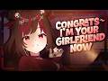 Your Goth Roommate Accidentally Confesses & Claims You As Hers |  Possessive | Tsundere ASMR