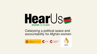 HearUs - Catalyzing a political space and accountability for Afghan women