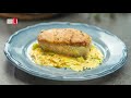 white fish with creamy leek sauce food channel l recipe