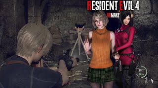 2 PILIHAN YANG SULIT ASHLEY OR ADA WONG? Resident Evil 4 Remake GAMEPLAY #3