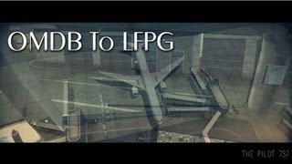 FSX Extreme Graphics HD 2013 | OMDB-LFPG with Air France.