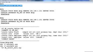 Db2 SQL Replication using asnclp between different Instances