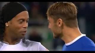 Ronaldinho Gaúcho vs Friends Maradona & Totti