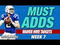 Week 7 Waiver Wire Quarterbacks, Tight Ends To Target - 2021 Fantasy Football Advice