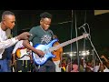 Romeo Gasa ft Ronnie Mudhindo Bass Guitar🎸 Live At Joy Centre Fio Ma1 aya🔥🔥🎸