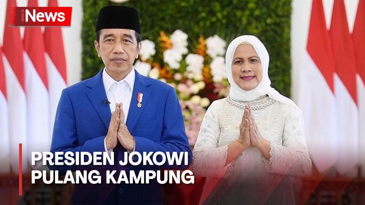 Pulang Kampung, Presiden Jokowi Rayakan Lebaran Di Solo - YouTube