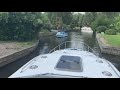 tightest mooring ever at neatishead on the norfolk broads