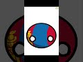 Mongolia and the Mongol Empire (countryballs) ORIGINAL BY @Polish-Broski #shorts #countryballs